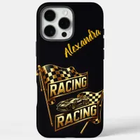 Racing flags embody competition's thrill iPhone 16 pro max case