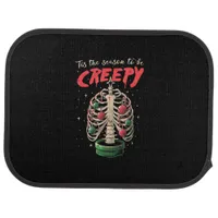 Tis The Season To Creepy Skeleton Tree Car Floor Mat