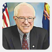 Bernie Sanders Support Digital Art Stickers