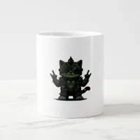 Whimsigoth Cyborg  Vintage Art Design Classic Giant Coffee Mug