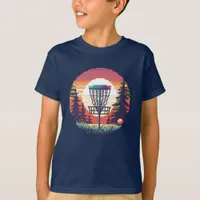 Pixel Art Disc Golf Course T-Shirt