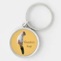 Keychain - Cat and name