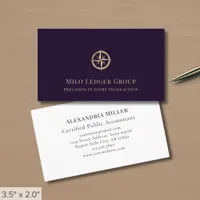 Elegant Luxury Professional Services Business Card