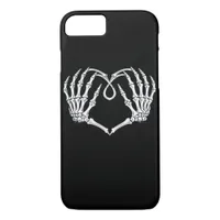 Valentines Day Gothic Heart With Skeleton Hands Va iPhone 8/7 Case