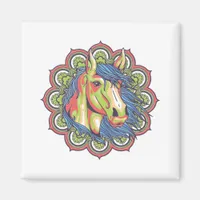 Horse Mandala Magnet