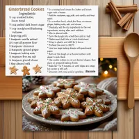 Gingerbread Cookies Recipe Card