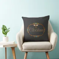 Magical Fairy Tale Fantasy Personalized  Throw Pillow