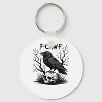 F-Caw-F Essential Vintage Cool Keychain