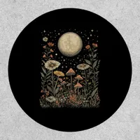 Cottagecore Moon Mushroom Moonphase Goblincore Patch
