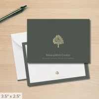 Golden Tree Wellness Note Card