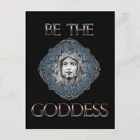 Be The Goddess Postcard