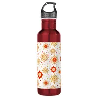 Retro Mid-Century Modern Design Stainless Steel Water Bottle