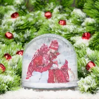 Custom Photo Christmas Memories Snow Globes