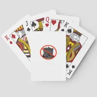 No Kings In The USA America Say No King Classic Re Poker Cards