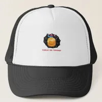 Trick Or Halloween Scary Clown Trucker Hat