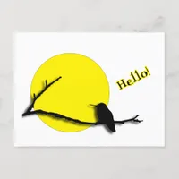 Postcard - Hummingbird Greetings