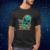 Funny Extraterrestrial Alien Dabbing T-Shirt