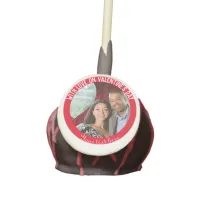 Custom Photo Valentine's Day Romantic Chic Elegant Cake Pops