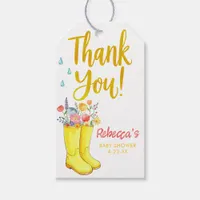 April Showers Bring May Flowers Baby Shower Thank  Gift Tags