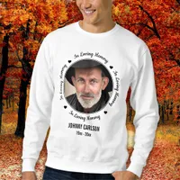 In Loving Memory Personalized Photo Memorial Sweatshirt