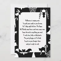 Halloween Party Invitations