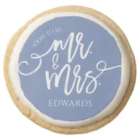 Wedding Cookies / Favors (Dusty Blue - Blue-Gray)