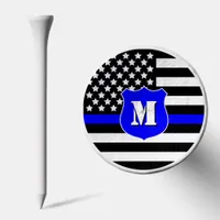 [Thin Blue Line] Monogram Police Shield Golf Tee