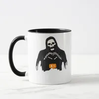 Skeleton Hand Heart Follower Classic Mug