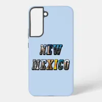 New Mexico Picture Text Samsung Galaxy S22+ Case