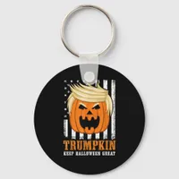 Usa Trumpkin Keep Halloween Great Funny Keychain