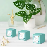 Square Cute Doodle Cartoon Memo Notes Favor Boxes