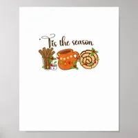 Funny Tis The Season Mexican Christmas Latino Cute Poster