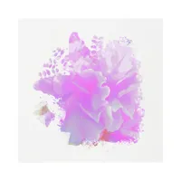 *~* Pink Peony AR3 Painting Butterfly  Metal Print