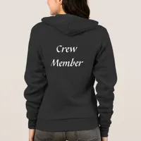 Hoodie - Ship anchor with name