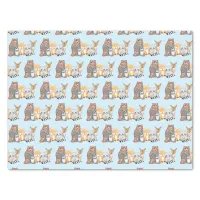 Woodland Creatures Forest Animals  Tissue Paper