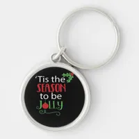 Tis Season Creative Casual Keychain