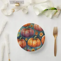 Halloween Pumpkin Vibes designer  Paper Bowls