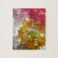 Glowing Poppy Jigsaw Puzzle