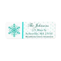 Myasthenia Gravis Return Address Labels