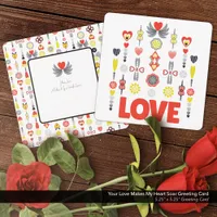 Your Love Makes My Heart Soar Greeting Card