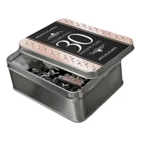 Elegant 30th Pearl Wedding Anniversary Celebration Jigsaw Puzzle