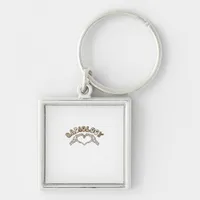 Radiology Skeleton Heart Hands Classic Keychain