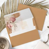 Boho Oasis Wedding Floral Sienna ID959 Envelope