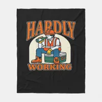 Hand Heart Skeleton Bone Spooky Girls Women Teens  Fleece Blanket