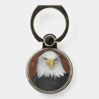 American Bald Eagle Photo Phone Ring Stand