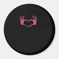 Skeleton Heart Hands Classic Magnet