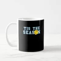 Tis The Season Softball Coach Creative Casual Coffee Mug