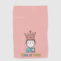 King of Dads Father's Day Golf Towel
