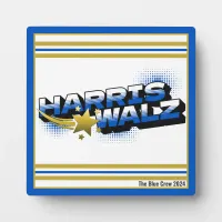 Harris & Walz Gold Star Plaque