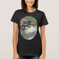 Sugar Glider Sleeping in Blanket Womens T-Shirt